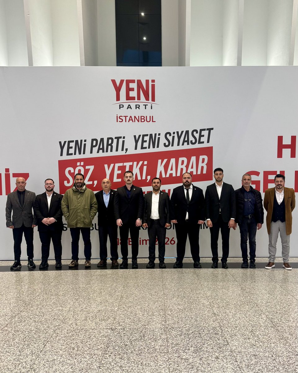 yenigencesenler's tweet photo. Partimizde söz üyelerin, Türkiye’de söz milletin olacaktır.
YENİ Parti İstanbul İl Başkanı ön seçimini,
üyelerimizin coşkusu ve iradesiyle,
demokratik bir coşkuyla gerçekleştirdik.
Mücadelenin ve umudun şehri İstanbul’umuza,
partimize ve tüm yurttaşlarımıza hayırlı olsun. https://t.co/sFRh57LMyI