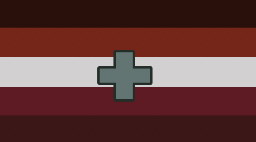 EffieGlasss's tweet photo. nurse harrow lesbian flag https://t.co/1eZo53EOxG