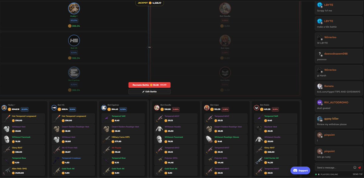 CS2Husky's tweet photo. Never thought my Bot Pulls a 1% Top item xDD

@Rusty_Wager @RubixRefs https://t.co/v7XxwQm54X