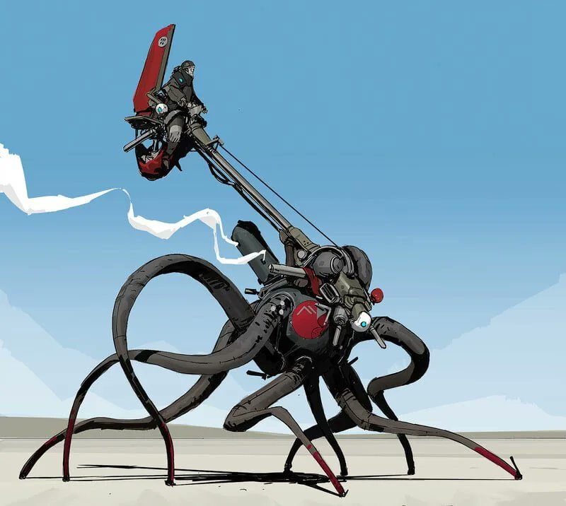 SciFiArchives's tweet photo. TRIBAL - unorthodox forms of transportation by Darren Bartley https://t.co/sBJoYHlRCy
