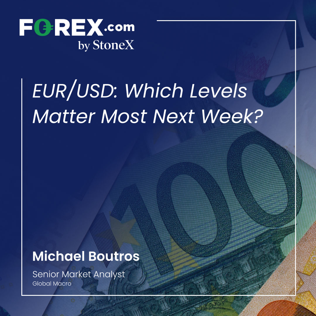 FOREXcom's tweet photo. What are the key areas to watch for EUR/USD in the week ahead? Explore the latest outlook covering market themes, technical levels, and potential points of interest. 

Read more: https://t.co/skgGwpToTb https://t.co/pPe4q4zaWs
