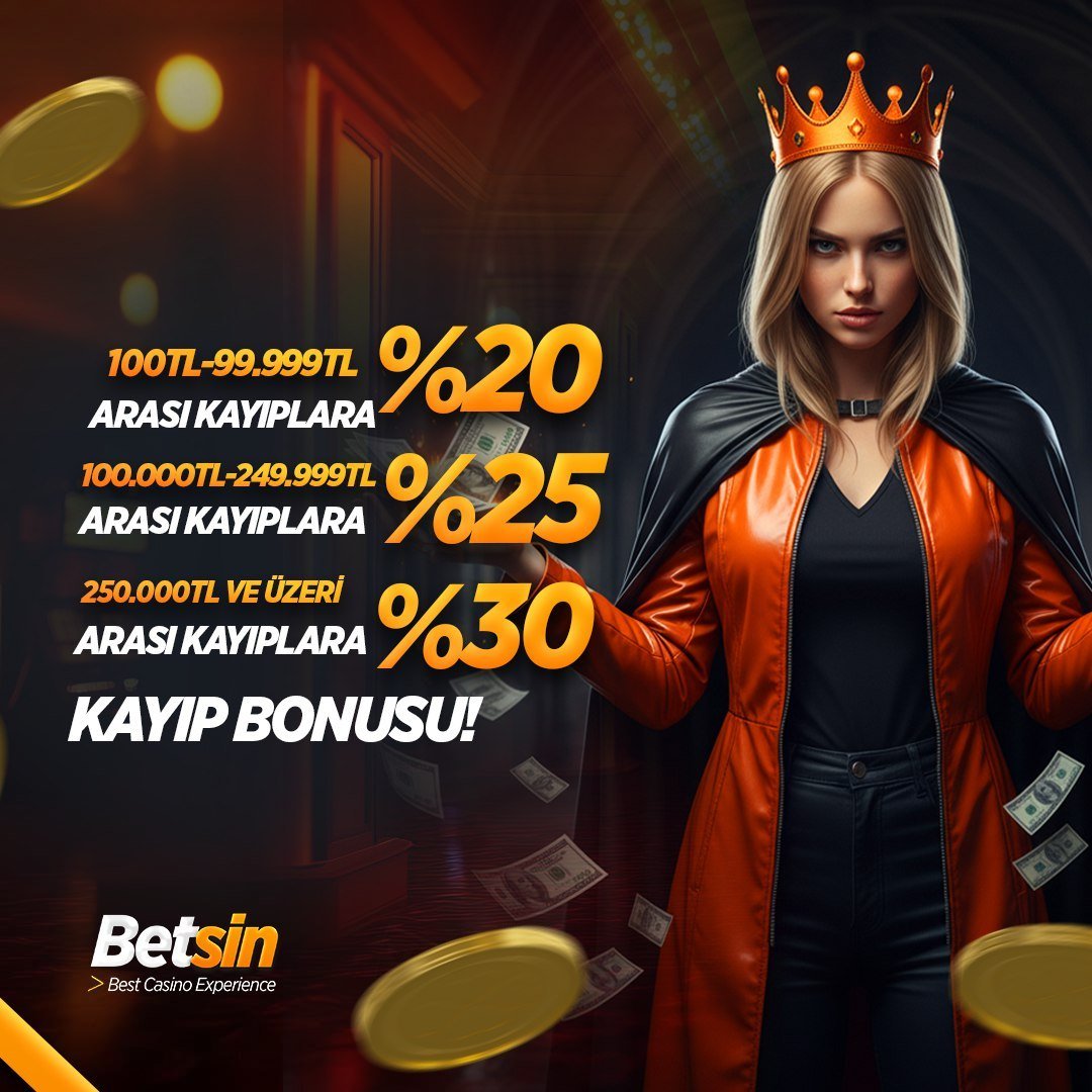Singuncel_'s tweet photo. 💥 Kayıplara karşı avantaj Betsin’de!

💸 %30’a varan Kayıp Bonusu ile ekstra avantaj seni bekliyor.

🔥 Bonusunu al, fırsatı değerlendirmeyi unutma.

✅ Güncel Giriş : https://t.co/uaGw2IXsrw

#betsin #bonus #freespin https://t.co/YsUYvZe89K
