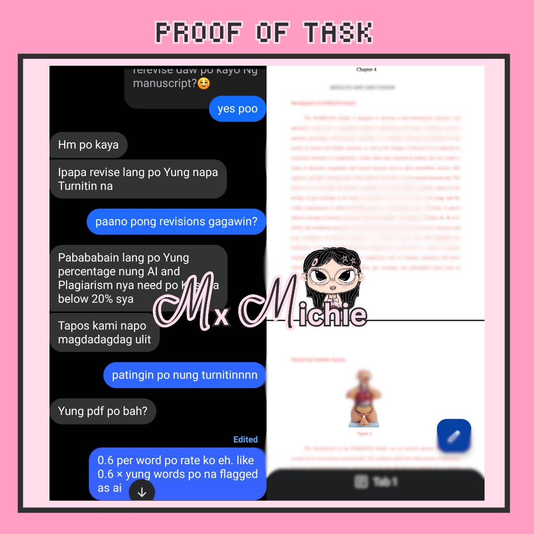 Mich_Acads's tweet photo. #mich_acads 🌸🩰

a little growth, a little progress, and another task successfully completed.

task: manual humanizing 
client from: facebook (regular client)
✓ AI Detection: 0%

#commstwt #commsopen #commsX https://t.co/dU9fB8iCWS