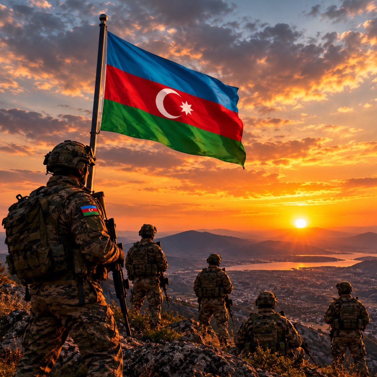 siyahsancakx's tweet photo. 🔴 Azerbaycan, 35 yıl önce bugün bağımsızlığını ilan etti. https://t.co/1YM97t7ASF