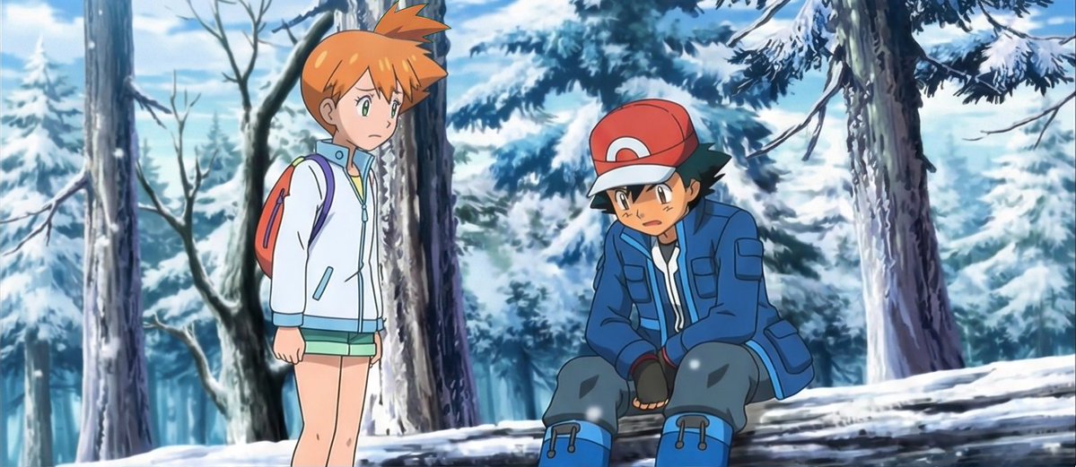 MistyReturn's tweet photo. After his toughest loss, Ash is hardened and distant. But Misty knows the only way to reach a stubborn trainer is head-on. She had that ice-cold snowball ready for impact, but she found a more... convincing way. 💪❄️
#Pokemon #PokeShipping #SatoKasu #AshKetchum #Misty #Kalos #XYZ #AlternateUniverse #ToughLove #NeverQuit #SnowballEffect #Pokememe #Pokeart #アニポケ #カスミ #サトシ #ポケモ #ダイパ #シンオウ地方