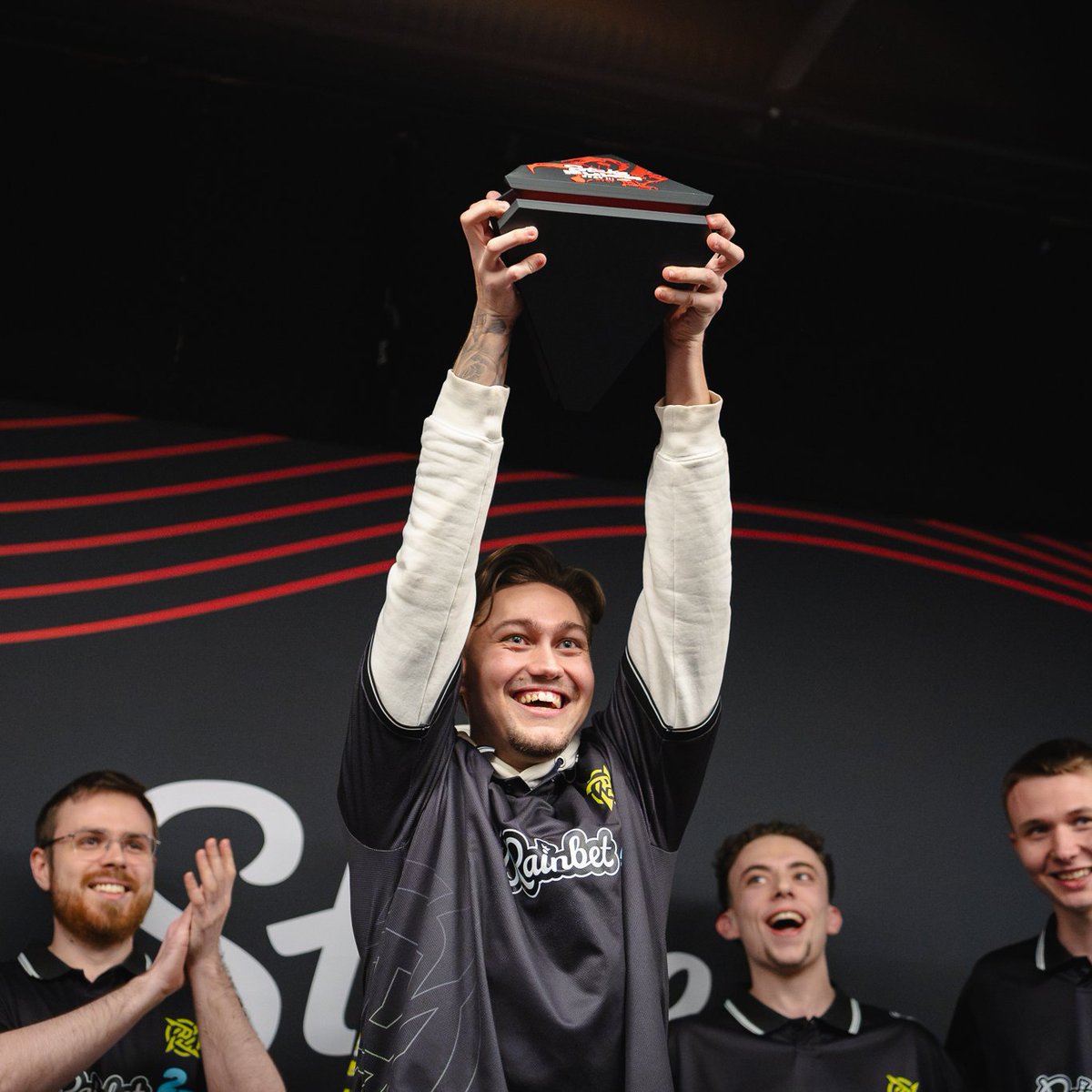 StakeEsports's tweet photo. Seeing a Swedish Ninja lift a trophy just feels right https://t.co/Aaf6CfXJGi