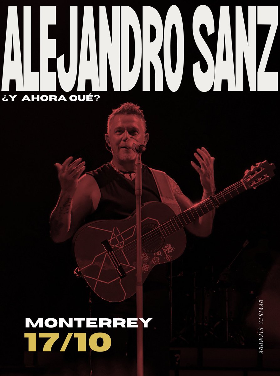 RevistaSiempre_'s tweet photo. Entre montañas que imponen y un público que lo entrega todo, Regiolandia se enciende. La ciudad abre el alma para dejarse llevar por una noche de pura emoción.

Esta noche Monterrey entero canta, vibra y se rinde ante la poesía de @AlejandroSanz ❤️‍🔥 https://t.co/etd7nZ2QNm