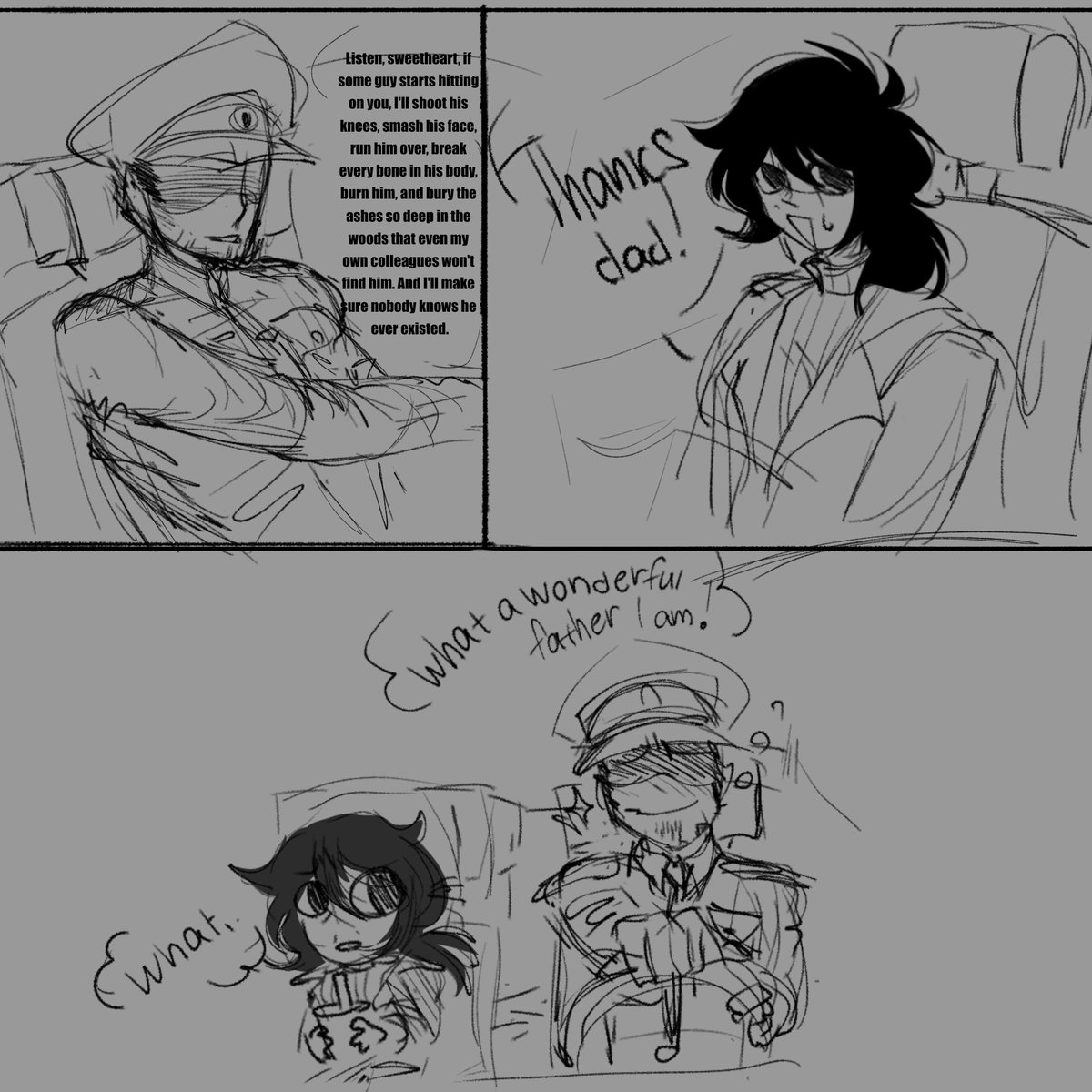 _bloodychainsaw's tweet photo. Happy Father's Day in Russia, heh
My dad is a pretty peculiar person, to put it mildly. But hey! he taught me how to shoot and fight, so I can't complain xp
#Sirknight #shitpost (idk) https://t.co/sYMMSvEyJy