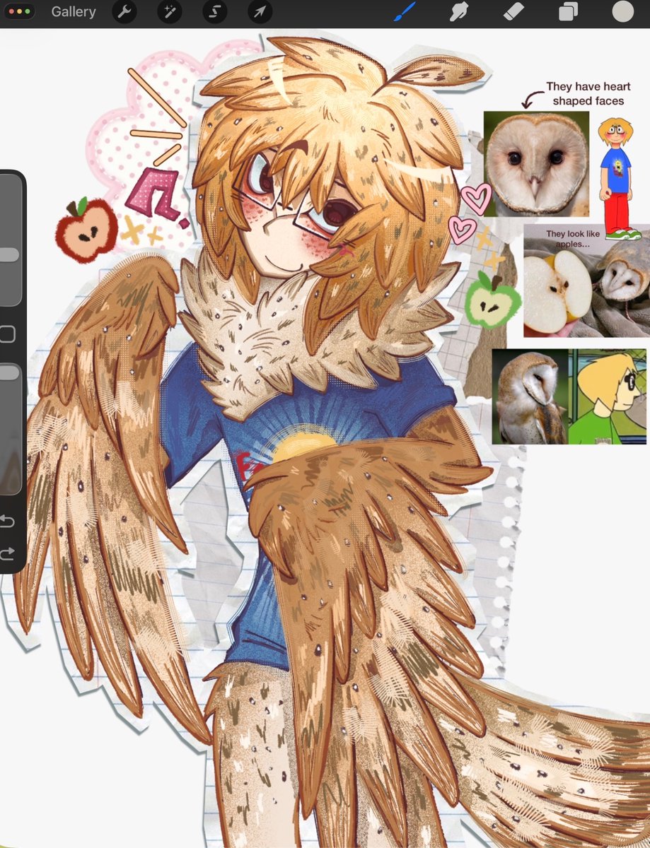 rseptrum's tweet photo. Facty is a barn owl, no one can convince me otherwise  #factattackadventures https://t.co/Ojn1v16qai