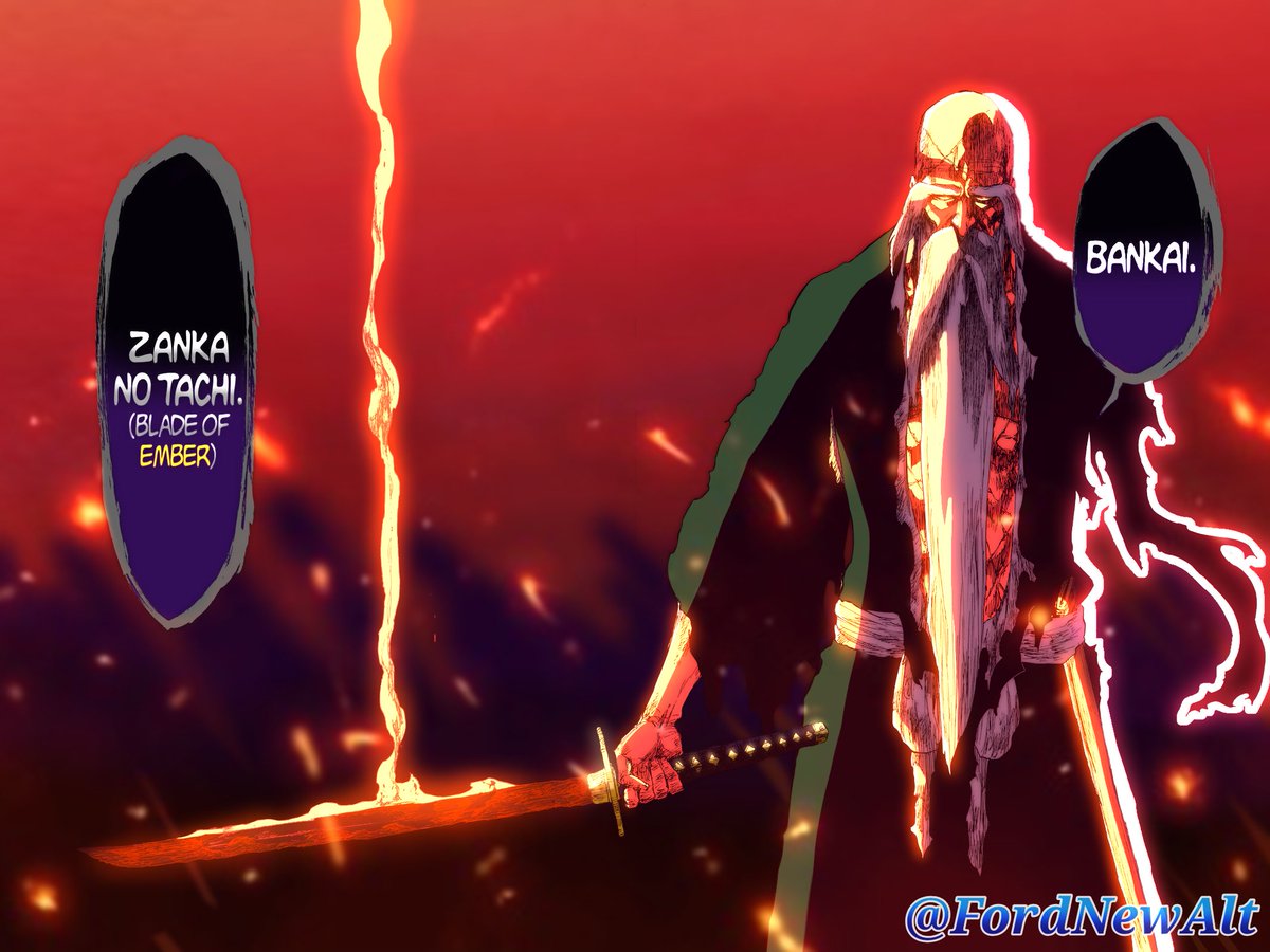 FordNewAlt's tweet photo. Bankai, Zanka no Tachi; Bleach Ch.506 Coloring #Bleach #ブリーチ https://t.co/qdOibNBFQa