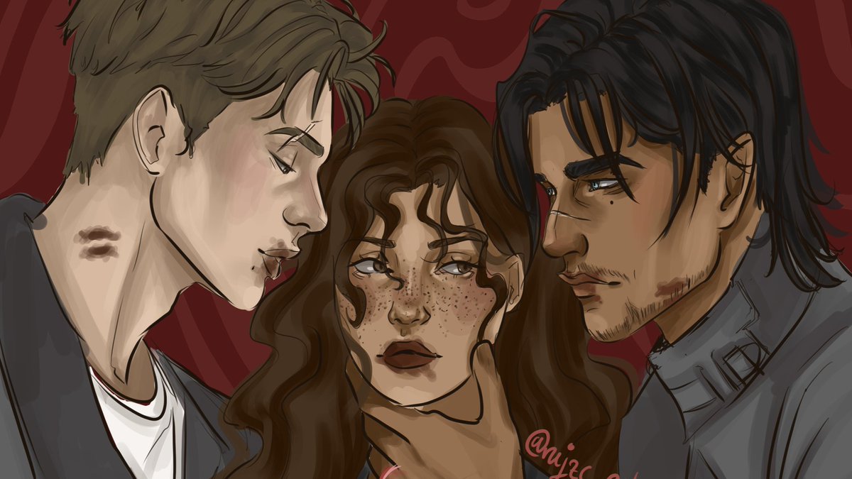 mjzc_art's tweet photo. Dia 18: ship favorito
Mi corazoncito le pertenece a Lázaro pero he de reconocer que me parece muy interesante el tema del poliamor (y más después de descubrir que Bruno es el tipo de Lázaro😉) #Adomctober2026 #adoma
@Reah_Ofi @LiliCross_ https://t.co/gDEUF1H5MF