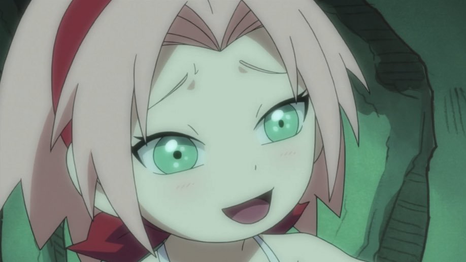 Sakashi4life's tweet photo. Chibi Sakura is adorable https://t.co/mOZWesZeIF