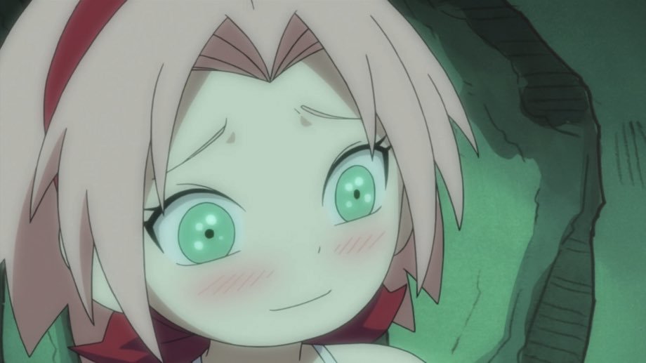 Sakashi4life's tweet photo. Chibi Sakura is adorable https://t.co/mOZWesZeIF