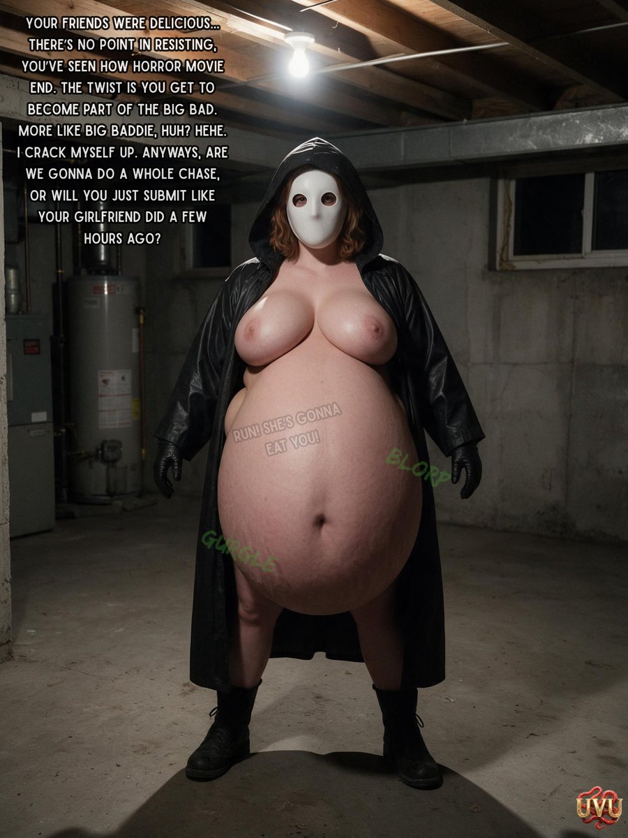 noexitjace's tweet photo. Happy Voretober! 

#vore #voredigestion #vorecaption #vorebelly https://t.co/JooijMkRoK