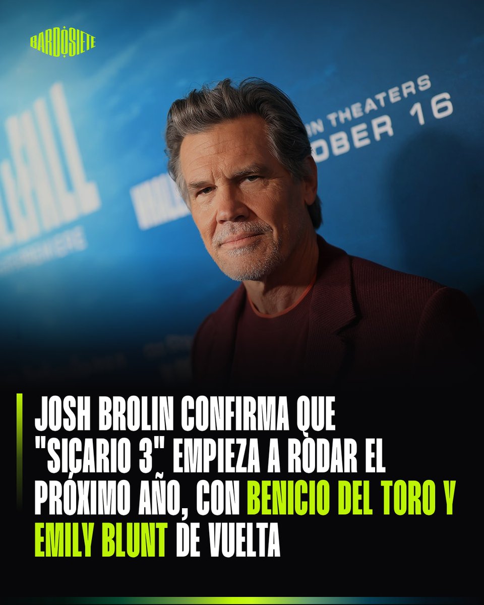 Josh Brolin posa en la alfombra roja de la premiere de "Whalefall".