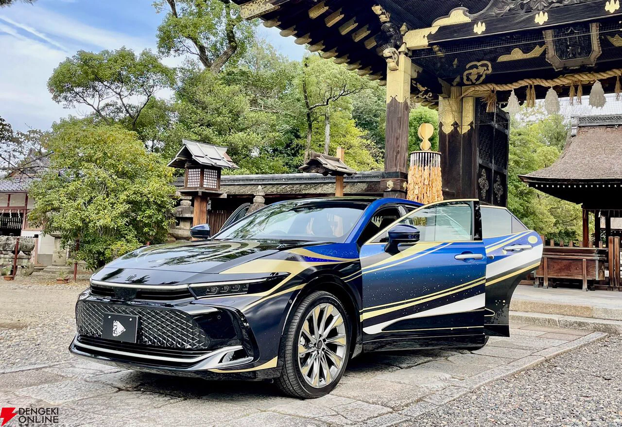 電撃オンライン в X: „【刀剣乱舞×TOYOTA】三日月宗近（刀）も乗車中
