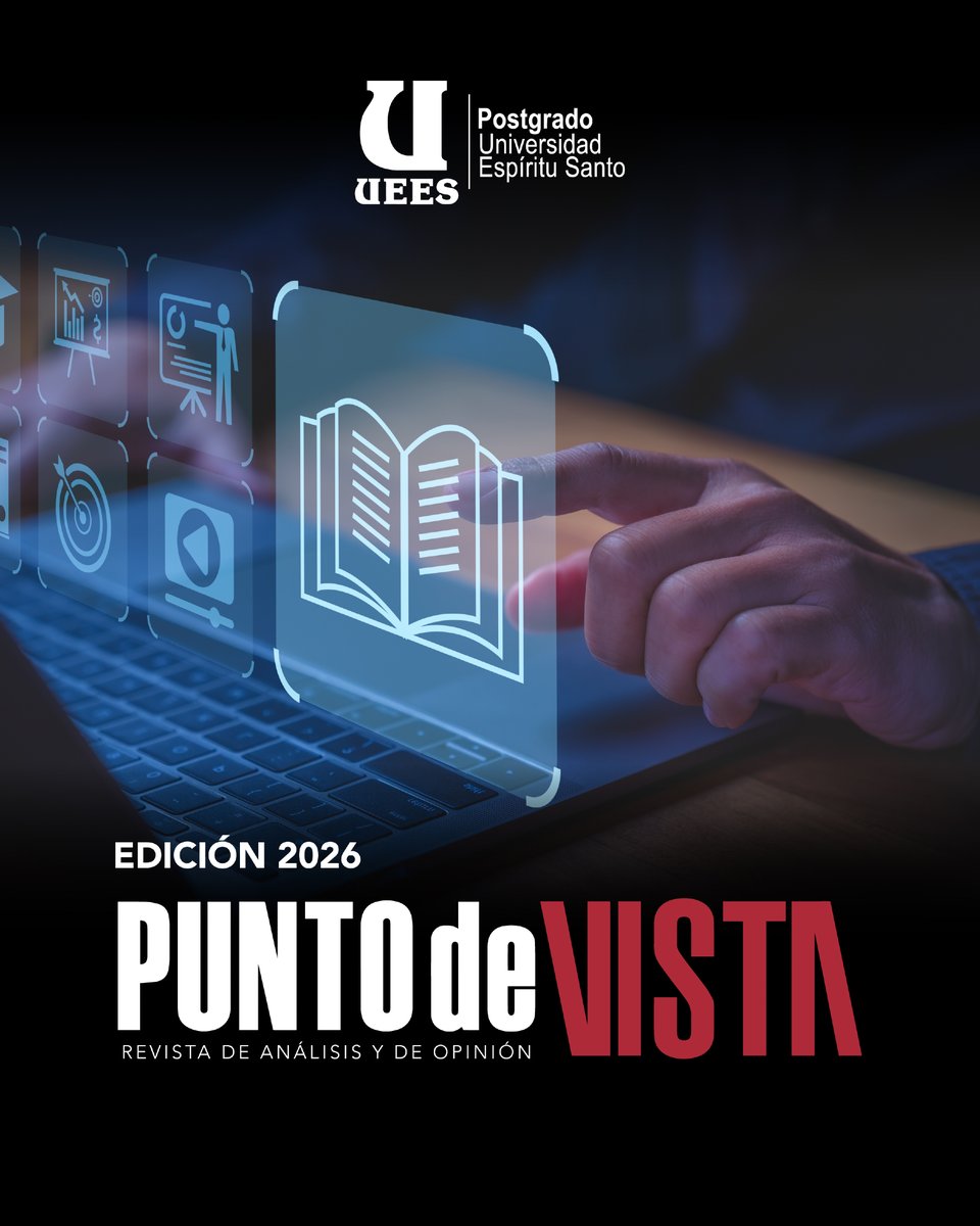 uees_ec's tweet photo. Los invitamos a leer la revista digital #PuntoDeVista, un espacio de reflexión sobre temas económicos, políticos, sociales, tecnología y de perspectiva internacional que aportan al debate, pensamiento crítico y a la comprensión de nuestra realidad. 🌍📊

🔗 https://t.co/EFXjLuTu0b