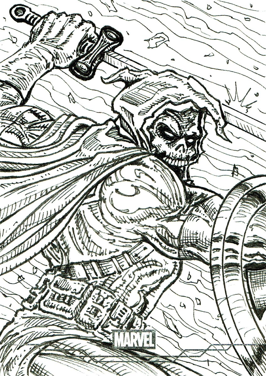 ariel_aguire's tweet photo. * TASKMASTER! *
🌈 2026 Topps Neon: Marvel! 🌈

#arielsartwork #taskmaster #sketchcard #topps #neon #marvel #toppsneon #marvelneon #neonmarvel #marvelcards #tradingcards #process #sketch #pencil #ink #pen #micron #marker #copic #posca #colorpencils #prismacolor #mixedmedia https://t.co/9IpC6vg6Eb