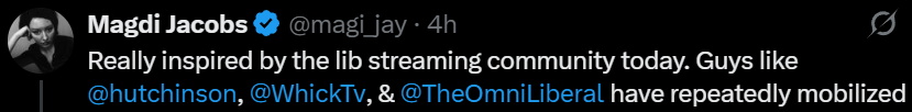 ACenterforAntz's tweet photo. @magi_jay @AfroJumper No you're not you just praised him directly. Just say you don't care about the conduct of people who agree with you politically. No one believes this is the first time you've heard of Destiny being a predator. Be honest. https://t.co/MHO8XkZ69B