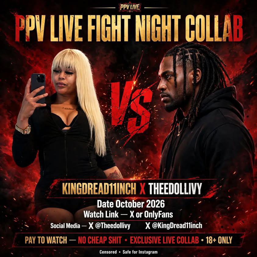KingDread11Inch's tweet photo. Coming Real Soon This Boutta Be A Movie ... Bout To Give Ivy All My 11 Inch Dick 😘 
Pay To Watch Do Not Be On No Cheap Shit Dont Wanna Miss It .. 
@THEEDOLLIVY  #ExclusiveContent  #Exclusivecollab https://t.co/bR8CWaBAkf