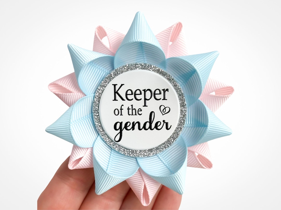 PPerceptions's tweet photo. Keeper of the Gender Pin | Pink and Blue Reveal Party Decorations by PetalPerceptions dlvr.​it/TVyKLT https://t.co/Q5FIMZARcJ