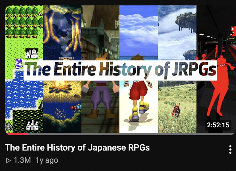 magatsuizanyagi's tweet photo. this is my favorite youtube video of all time i watch it at least 3 times a year https://t.co/ubWeJXH0BS