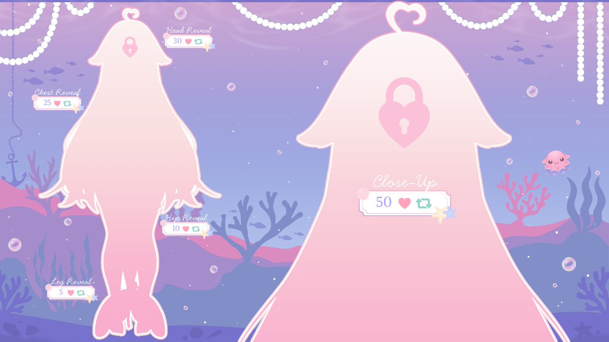 PlushyVT's tweet photo. 🫧—— MODEL REVEAL ——🫧

 Hi I'm Plushie! a plush toy seal Vtuber! 🦭🫧I'm trapped under the sea- won't you please help unlock me?

Only you can help reveal my model! 🐙

♡ + ↻ are very appreciated  ♡˚⋆｡˚ ⋆ 

「#modelreveal ⋆ #ENVtuber ⋆ #Vtuber」
