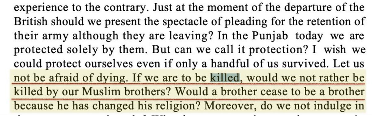 MumukshuSavitri's tweet photo. This is just the tip of the iceberg

He was a monster. 

When 1000s of Hindus were massacred by Muslims in Calcutta, Gandhi was asked what Hindus should do in such cases, he replied:
“If through deliberate courage the Hindus had died to a man, that would have been deliverance of Hinduism & India & purification of Islam in this land”

Gandhi would repeat this theme again & again that Hindus should willingly die at Muslim hands. The bizarre justification was that “If we were to be killed, would we rather not be killed by our Muslim brothers?”

On April 6, 1947, at a prayer meeting for Rawalpindi victims, he exhorted Hindus to face death bravely if Muslims wanted to kill them all, without harboring any hate for their killers. That way Hindus could usher in a "new world order by sacrificing our lives" for Muslim rule.

Despite all the violent massacres orchestrated by Muslim League, Gandhi supported Jinnah's lies. He told Hindus "to face death cheerfully if Muslims were out to kill them" Not once did he ever say the same words to Muslims asking them to die quietly at Hindu or Sikh hands.

These are all documented as his own words. 

Reference:
Gandhi, Mahatma. "The collected works of Mahatma Gandhi." (1989). (Volumes-92-98)
https://t.co/pfEsGmJZUx