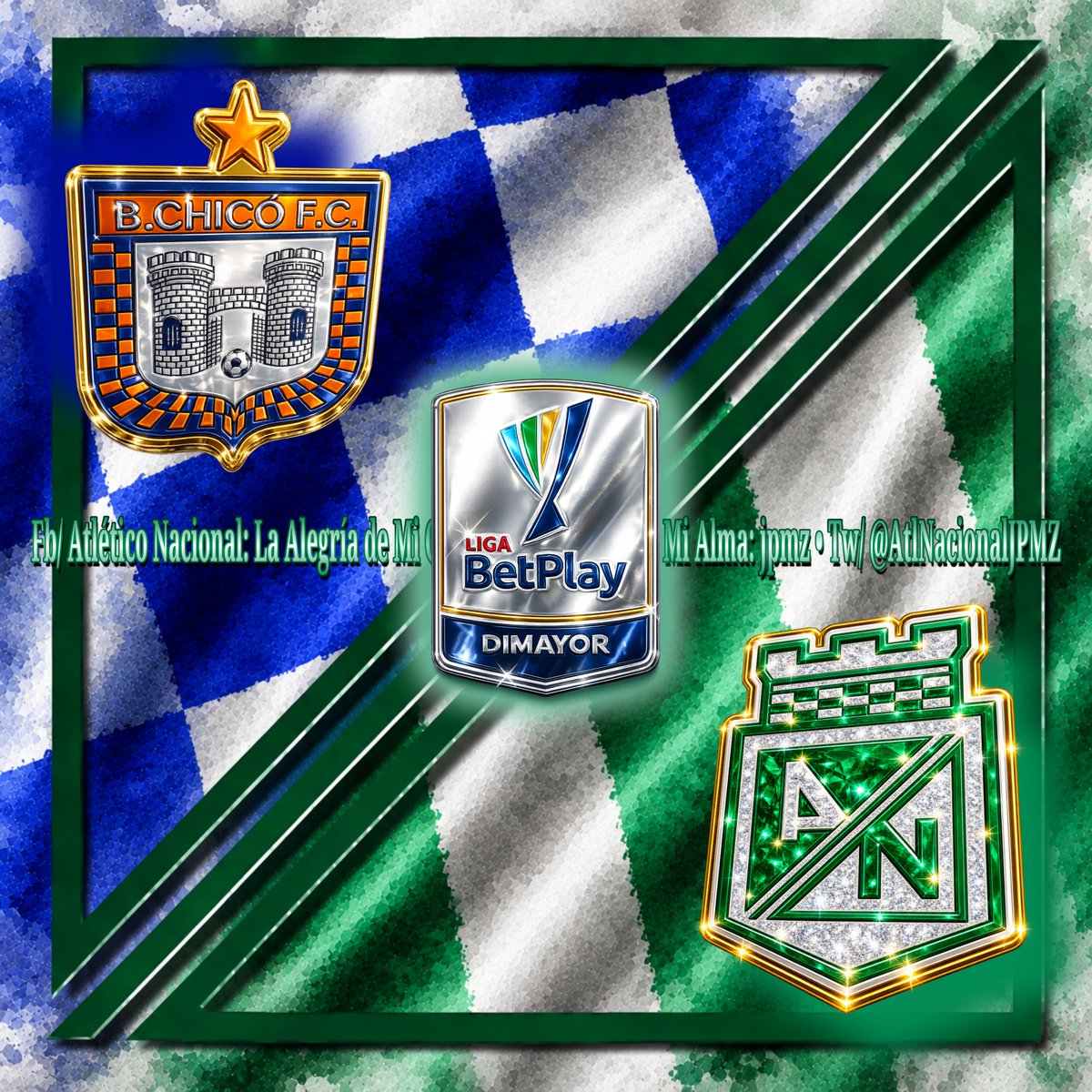 AtlNacionalJPMZ's tweet photo. ¡Victoria en tierras boyacenses! ¡Vimos al pelao Benítez y al final a Escorcia entre otros que con la columna de los de experiencia hicieron buenas cosas! ¡Vamos que vamos con toda mi Verde! ¡TU HINCHADA SIEMPRE CONTIGO MI VERDE! #VamosNacional #NacionalEsDeLaGente #ElVerdeEsSuHinchada #NacionalEsSuHinchada #37VecesCampeón 💚🤍⚽🇨🇴

🏆 #LigaBetPlayDimayor II #FPC Liga 2026
📂 Todos contra Todos - 📆 Fecha 1
🔵Boyacá Chicó⚪ 1-4 🇳🇬💚CLUB ATLÉTICO NACIONAL💚🇳🇬
🏟️ La Independencia

#NacionalNoEsNormal #79AñosDeGrandeza #VamosPorLa19 #VamosTodosJuntos #James #DaleVerde #DaleNacional #LigaBetPlay #ElVERDEdeMiVida #EquipoProfesional #MiVerdeDelAlma #VamosVerdolaga #VamosVerdolagas #ColombiaVerdolaga #OrgulloColombiano #ElEquipoDelPais #CampeónContinental #NacionalDaleCampeón #MásGrandesAún #NacionalCampeón #LaGrandezaDeNacional #VamosVerde #AtléticoNacional #EternoCampeón #OrgulloNacional #SiempreVerdolagas #SDVSF #SoyDelVerdeSoyFelizOtraVez #VamosLosVerdes