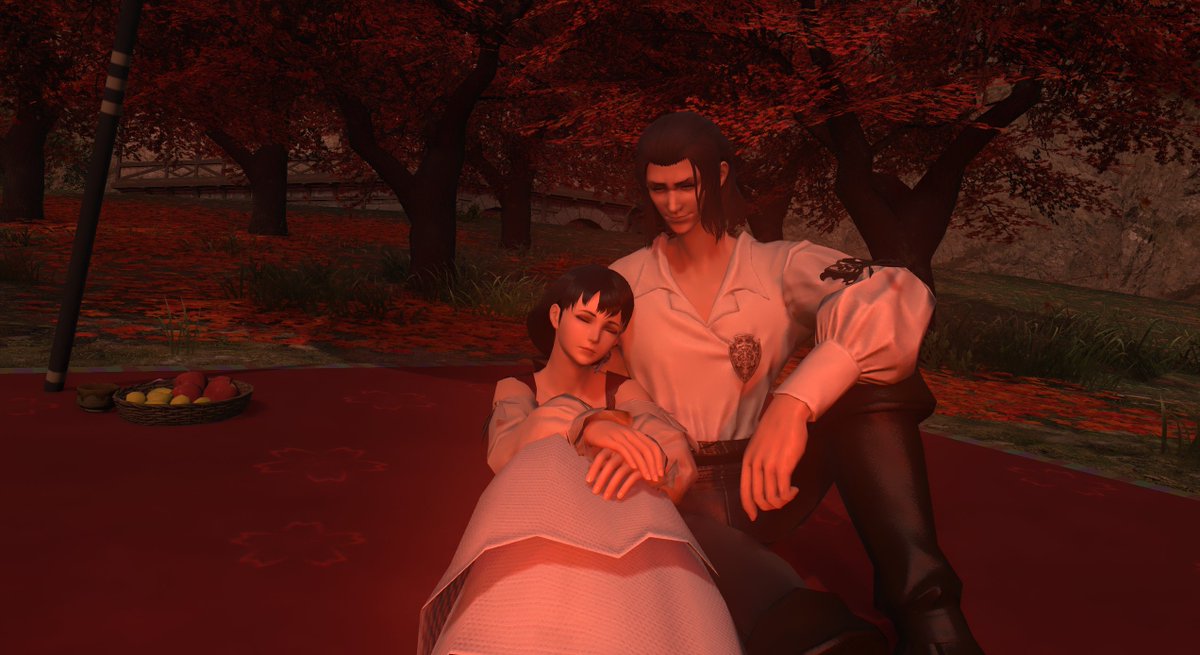 AurelioSym's tweet photo. Woltober day 17: autumn leaves
Lilith gave Emet the comfort he felt when he was with Azem,despite just being another shard. So he endulged in it,however may long it lasted..
#FF14 #gposers #ffxivcommunity #FFXIV #ffxivedit #OC #WoL #woltober2026 #WOLTOBER #Lilith #Emet https://t.co/D3dIJvycdE