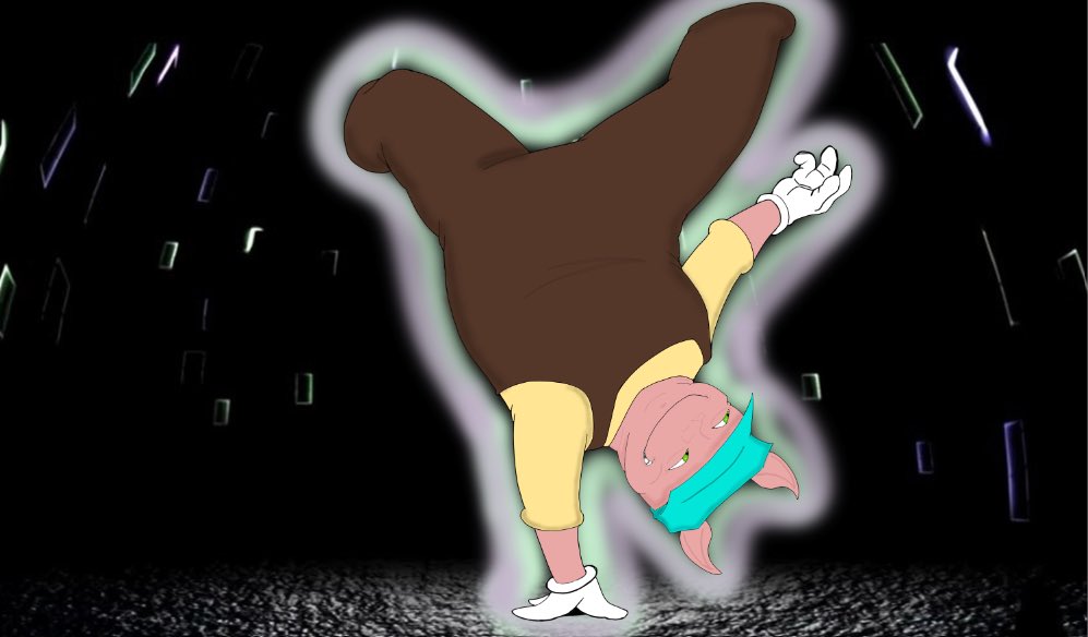 ChudDraws's tweet photo. Lay down the beat for me๐ด๐๐ฃ๐ข #pillartober day 16 #unclesamsonite #pillarchase #pillarchasefanart #pillarchase2fanart https://t.co/Q6WEvjHK5P