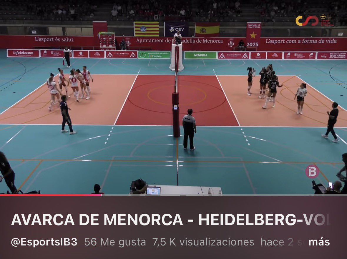 azotitovoley's tweet photo. @VVerdulera @CVCIUTADELLA @Siroko_TV @RFEVB Simplemente hay que ver la diferencia un club como Menorca que en una retransmisión de la semana pasada se va a 7500 views hoy apenas 780, ha perdido muchisimas views.
Eso no se lo puede permitir ningún club y solo por el cambio de plataforma. https://t.co/u0MD3BEZHA