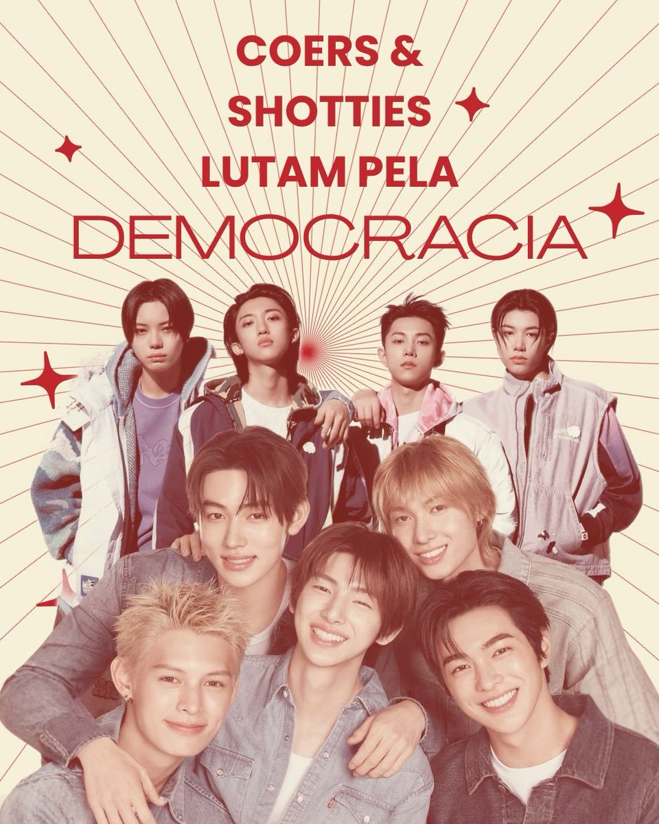 acervoryul's tweet photo. O FEAT DO ANO É PELA DEMOCRACIA! ❤️⭐️

COERS e SHOTTIES deixam as fanwars de lado e se unem por um bem maior: a reeleição do presidente Lula no dia 25! 🇧🇷❤️

EU VOU +1: vai votar 13 no segundo turno? Leve mais uma pessoa com você! Vamos diminuir a abstenção e fortalecer a democracia!

Juntos por um futuro melhor! ❤️🇧🇷