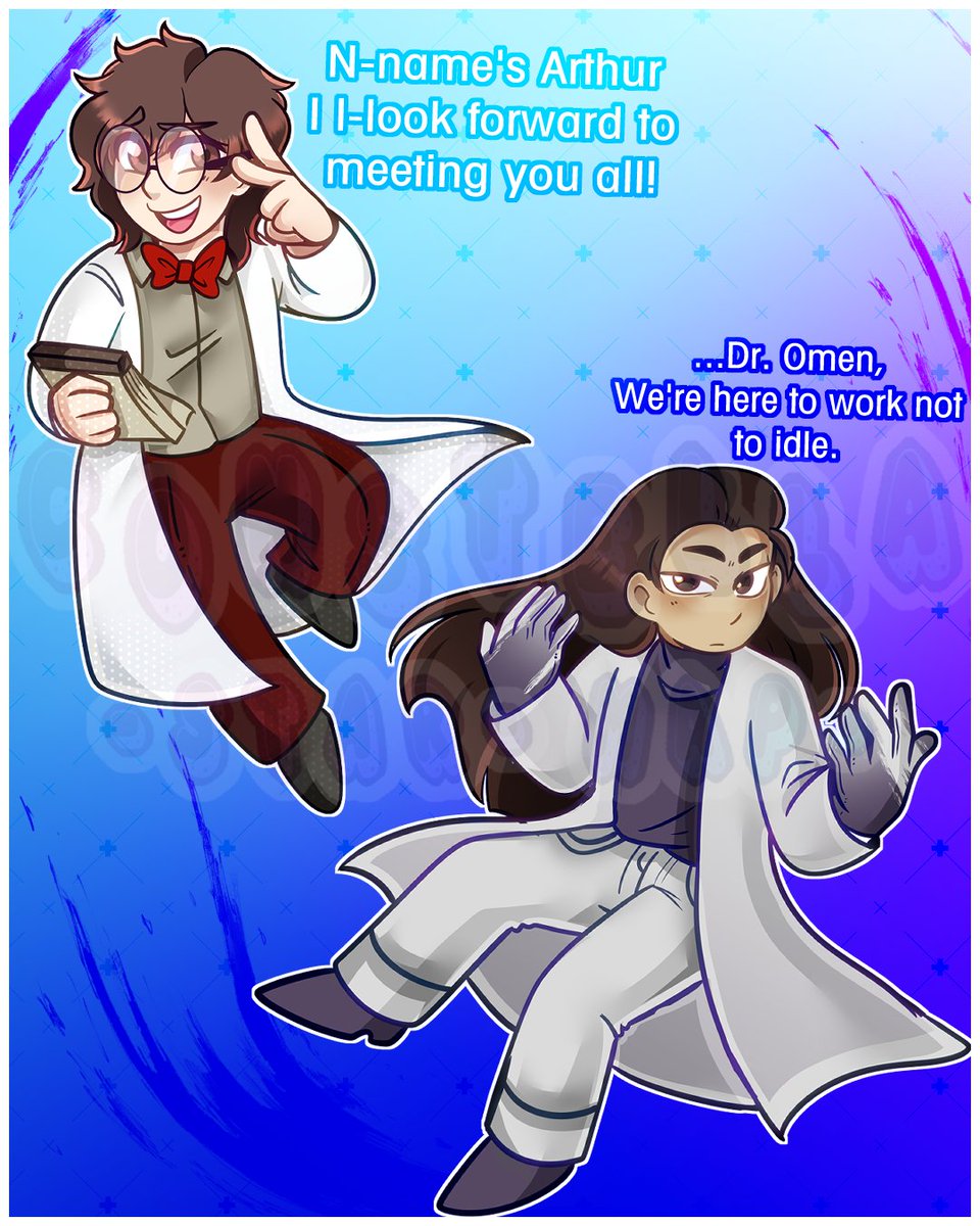 _Star_Map_'s tweet photo. Some of my OCs, a few of the several Fan OCS I made for a friends story / universe / setting!

Their names are Arthur and Draven ( surely nothing went wrong with these two. )

#oc #ocs #ocart #ocarthur #ocdraven #art #digitalart https://t.co/kJeTJQ3uVD