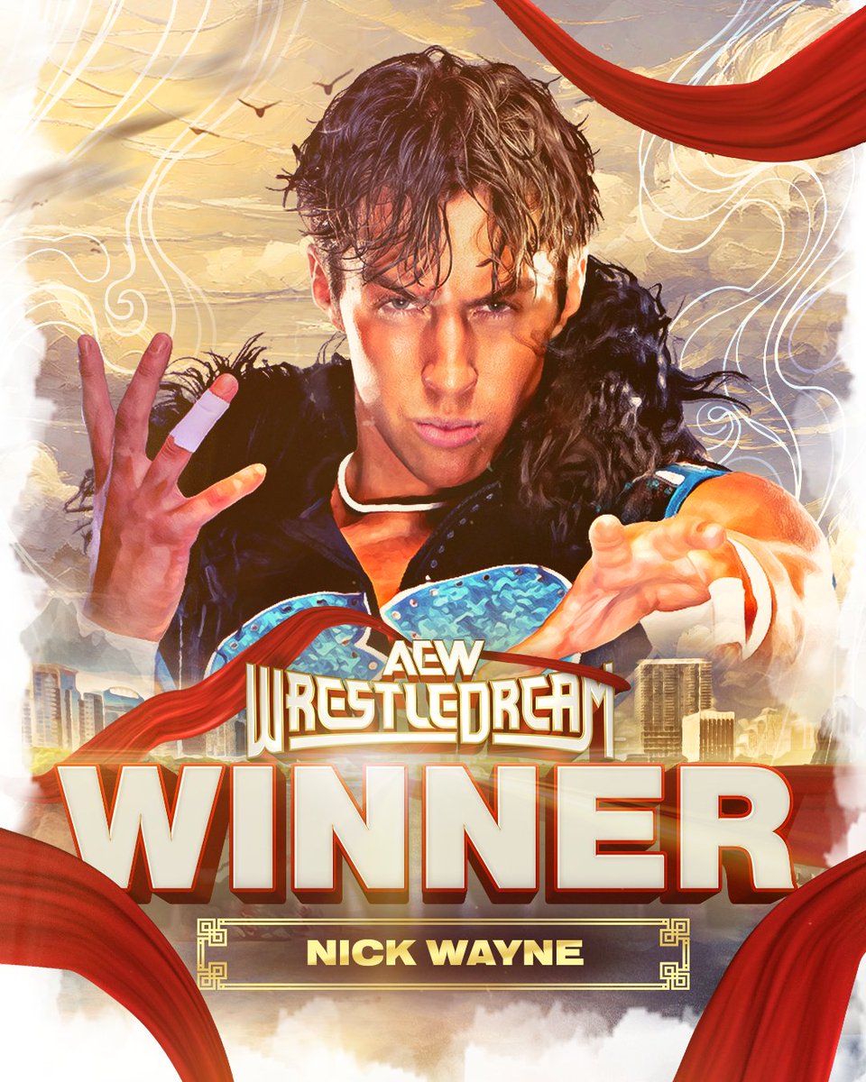 AEW's tweet photo. .@thenickwayne BEAT @IAmJericho!

Watch #AEWWrestleDream LIVE on PPV! https://t.co/TLSeSkwjhr