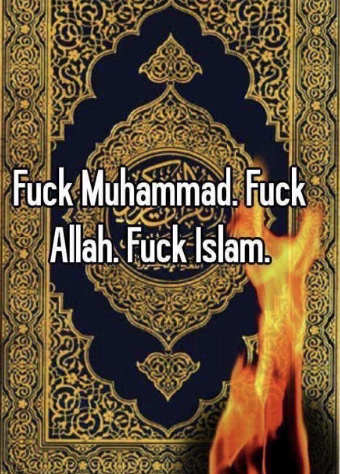 WorldExotic21's tweet photo. FVCK ISLAM https://t.co/rVZTSqpG1R