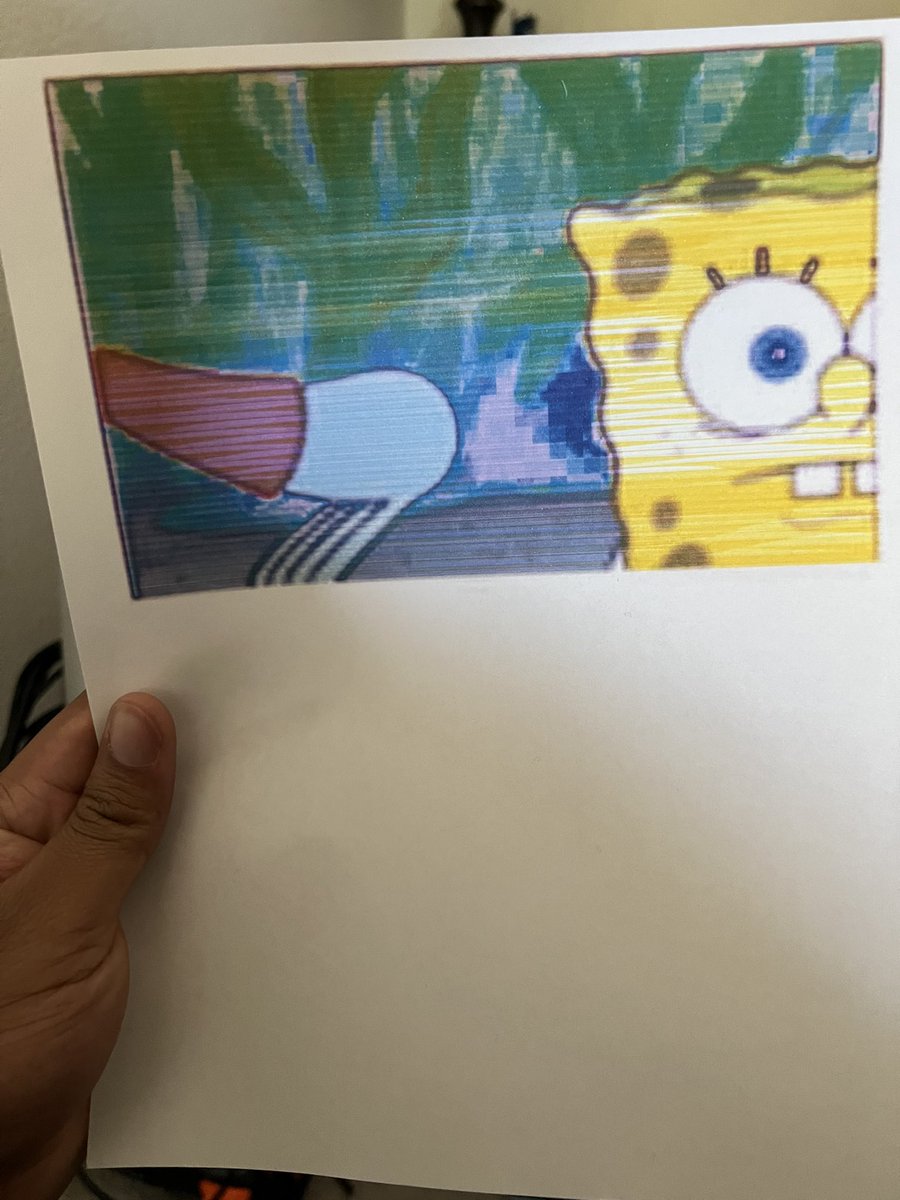 PKontwt's tweet photo. Printed the wrong picture and wasted the last of my printers ink https://t.co/T7cPktk5ch