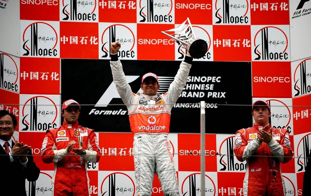 Luchowski_M's tweet photo. 📆 19/10/2008 - Shanghai 🇨🇳

🏆 Lewis Hamilton 🇬🇧
🥈 Felipe Massa 🇧🇷
🥉 Kimi Räikkönen 🇫🇮

6⃣ Robert Kubica 🇵🇱

#ElevenF1 #F1PL #F1PL https://t.co/lvpGchJzl5