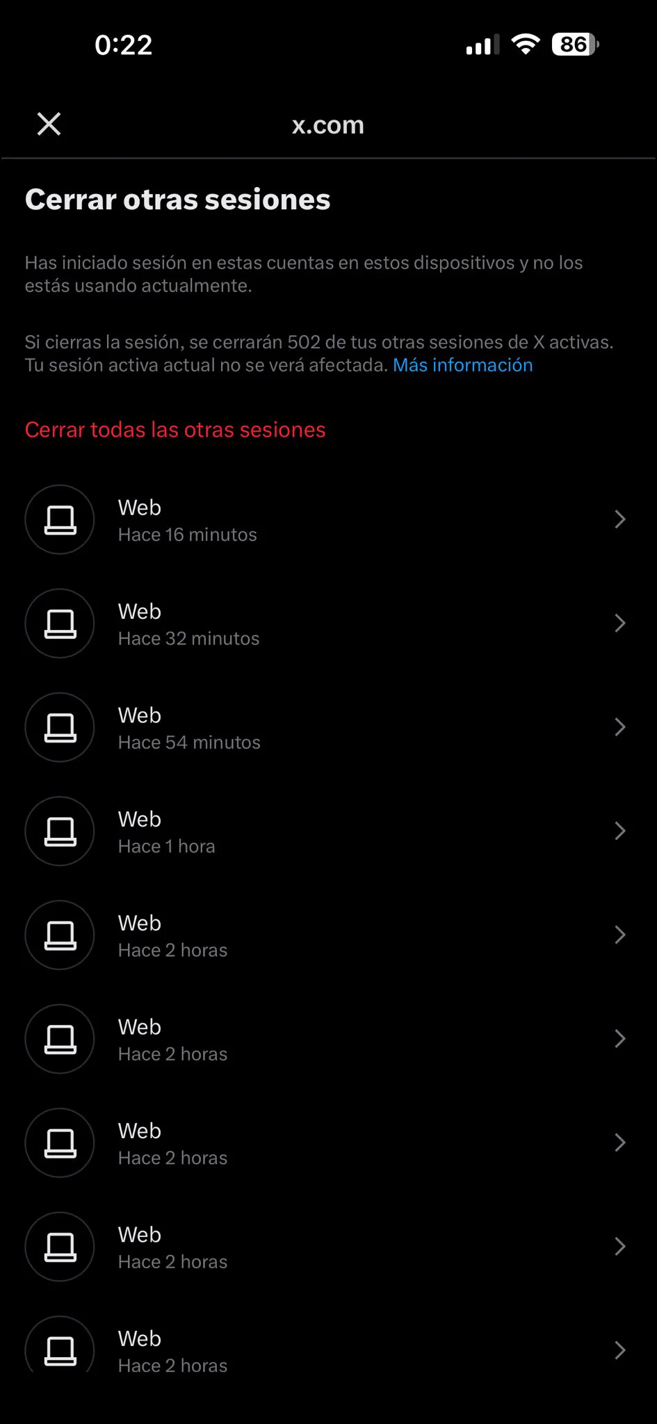 𝐓𝐚𝐧𝐣𝐢 𝐊𝐚𝐦𝐚𝐝𝐨 ™ 🇦🇷 on X: "@kireigeto significa que me re mil hackearon o ...
