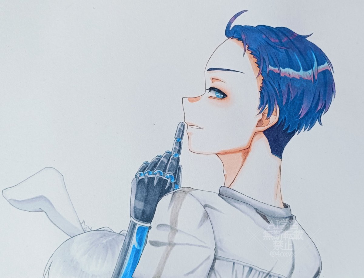 4oxvx's tweet photo. 友人の新創作のFAです‼️
キャラシートの時点でとても気になっているので世に出るのが楽しみ🫵🏻💓 https://t.co/Lsqc85uHCo