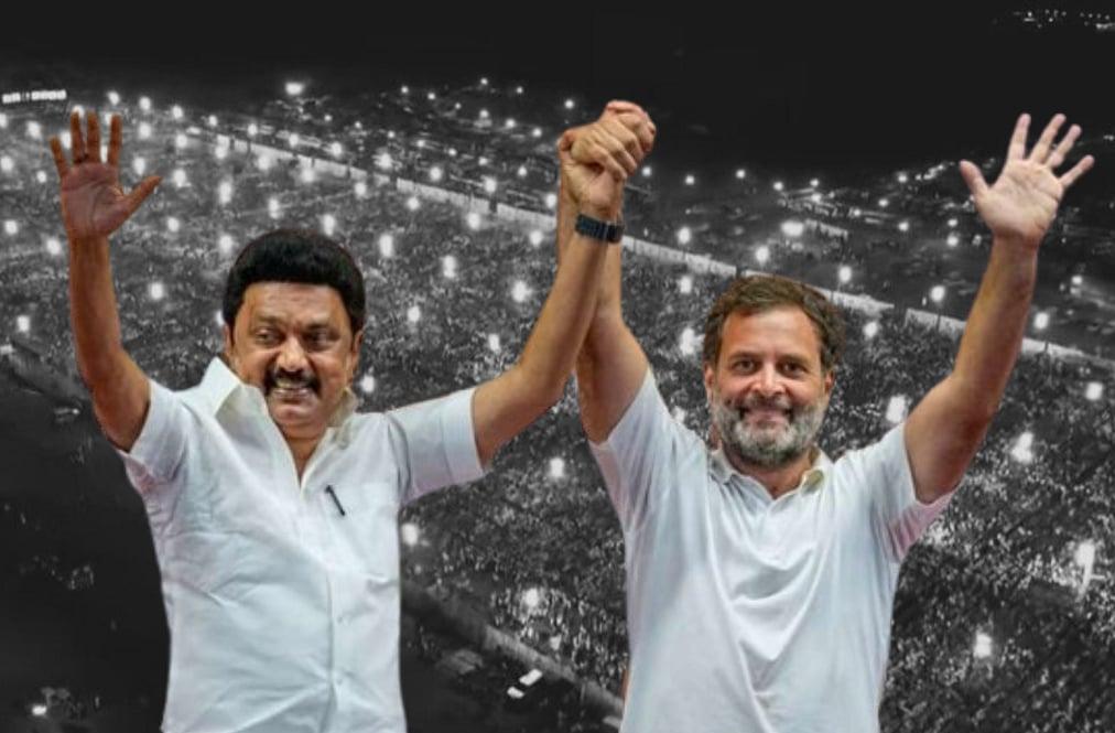 NewsAlgebraIND's tweet photo. BIG NEWS 🚨 DMK chief MK Stalin accuses Congress of double standards on the SIR. https://t.co/qynVy1ysw2