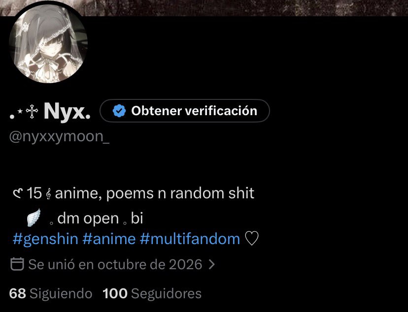 nyxxymoon_'s tweet photo. OMG CHICOS YA SOMOS 100 MIL SEGUIDORES GRACIAS LOS AMO MUCHO 🥹🤏🏻 https://t.co/aooxRGarhG