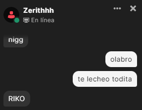 nizenxvlr's tweet photo. @zerithhh bro respeta... https://t.co/c2vLcLID7o