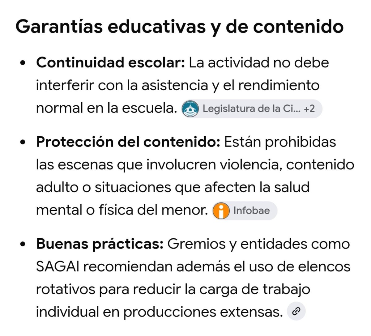 cuentadelgato's tweet photo. Que dice la ley sobre el trabajo infantil en tv! 
Lean el apartado de Protección de contenido. 

#MasterChefJunior https://t.co/Vj29mYj3pi