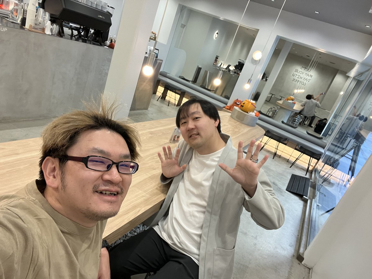 luccafort's tweet photo. 朝飯を食べに @_4geru ときた。
https://t.co/rw41siUjAo
#rubyfriends https://t.co/orIV3QaAl7