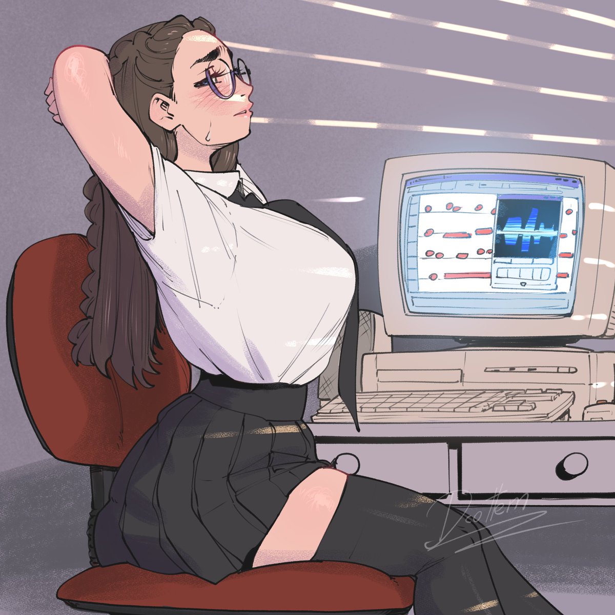Drottem1's tweet photo. That 90s computer expert 💻 https://t.co/n2wdhtlo9Z