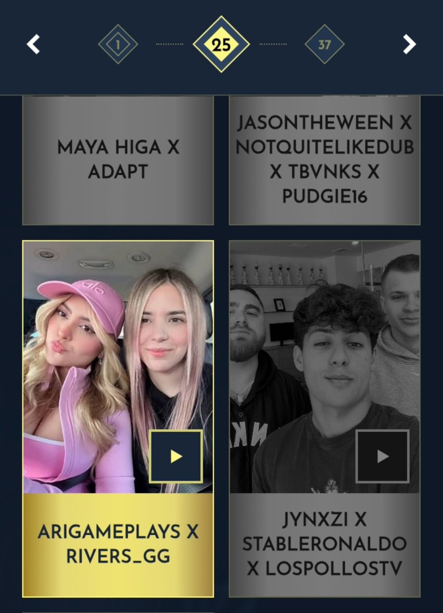 rivsggbr's tweet photo. ya votaron? ⬇️   🐥💕🍓
https://t.co/fBZmgjyAdI

best streamer duo: #arigameplays x #riversgg 

#RivariStreamersAwards
#RivariWinners https://t.co/ha0yLqI399