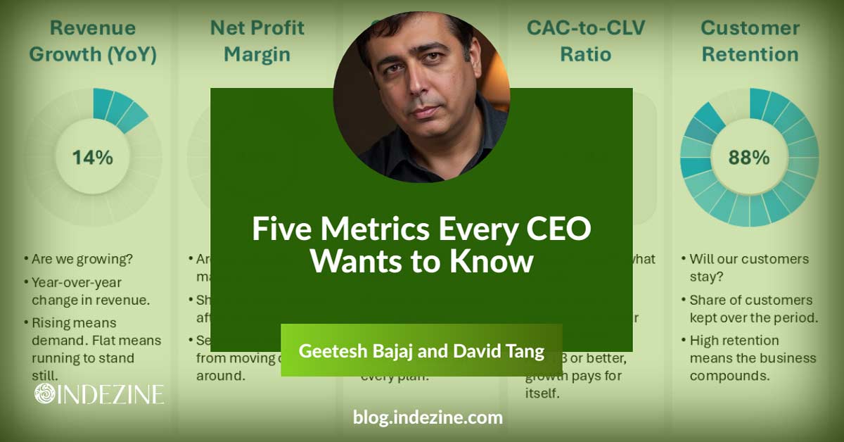 AbsolutePPT's tweet photo. Five Metrics Every CEO Wants to Know - Most dashboards show too much and say too little. You can cut through the noise with five metrics every CEO actually uses. https://t.co/zn5GH5Ft5X https://t.co/aYrLsYMHJ8