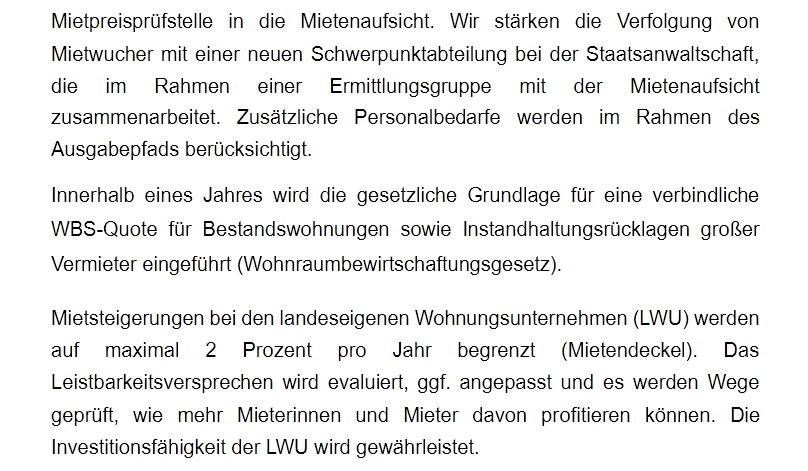 _donalphonso's tweet photo. Rückkehr der Wohnungszwangswirtschaft im Sondierungspapier der Antisemiten-Clan-Koalition, und sichere Finanzprobleme der Landeseigenen. Gewinner werden WBS-Halter und Sozialbetrüger sein, die ihre billigen Klitschen teuer untervermieten. https://t.co/Yz8CwExl7Z