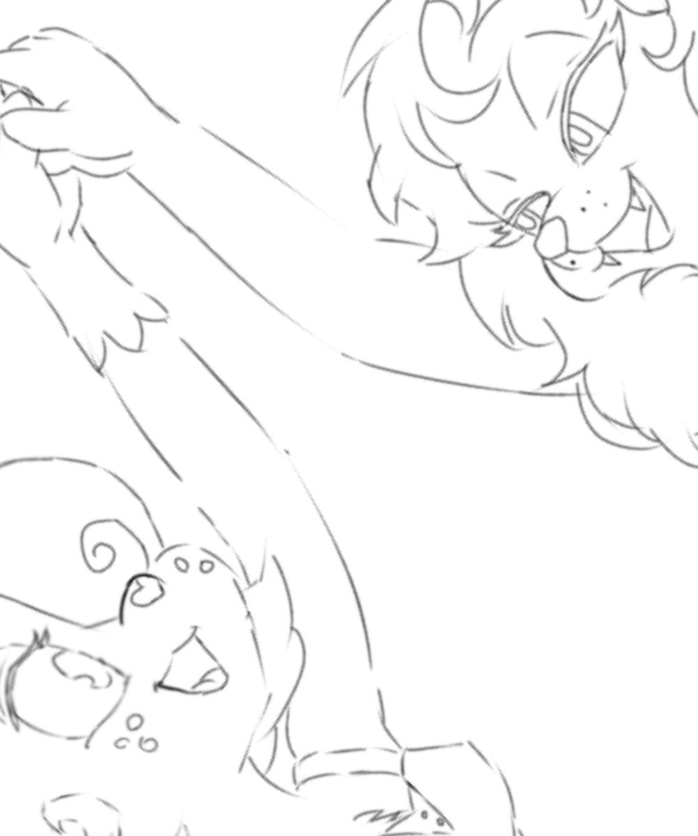 LesmaFeiticeira's tweet photo. Doing some sketches, I’ll post the finished version tomorrow @wileeswife https://t.co/0smRPnldDi
